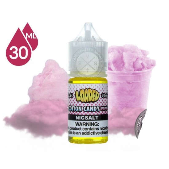 Loaded Salt Cotton Candy Pink
